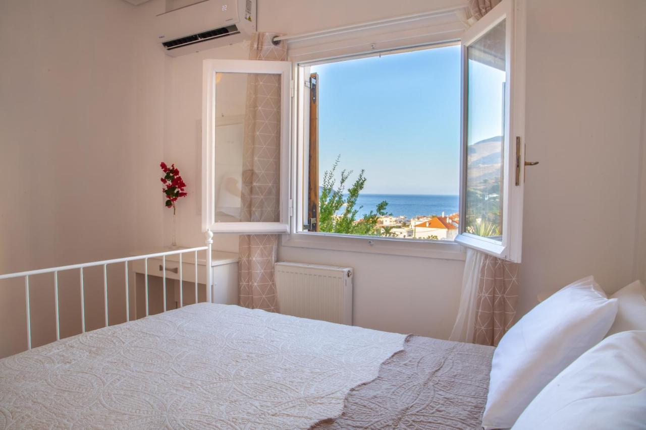 Apartamento Eleni'S Seaview House Ándros Exterior foto